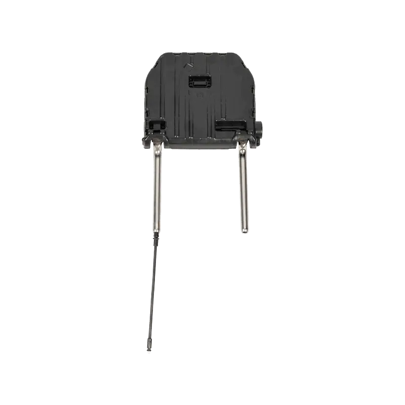 Conjunto de marco interno de reposacabezas de asiento plegable de 90 grados controlado por cable para automóviles