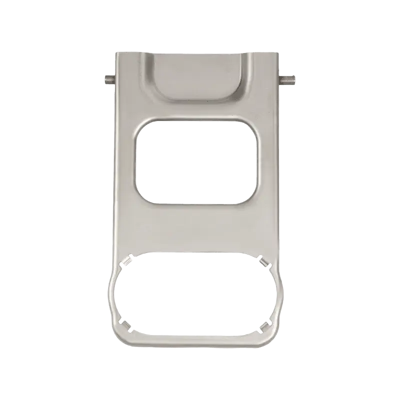 Conjunto de bastidor de soporte de carga interno para reposabrazos del asiento central trasero automotriz