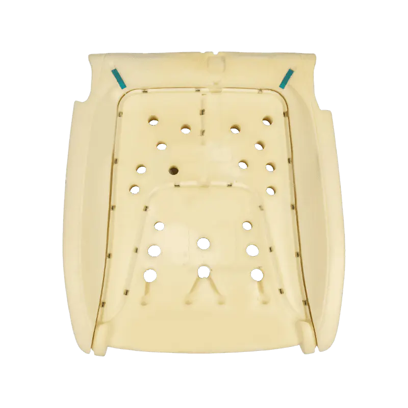 Conjunto de núcleo de espuma para cojín de asiento de poliuretano de doble densidad para automóvil