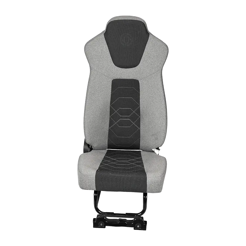 Conjunto de asiento de pasajero de base fija para camión comercial y vehículo de saneamiento