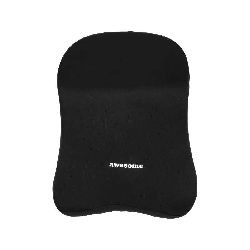 Respaldo de soporte lumbar de espuma viscoelástica ortopédica grande